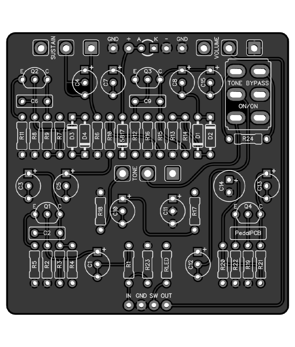 Muffin Fuzz - PedalPCB.com