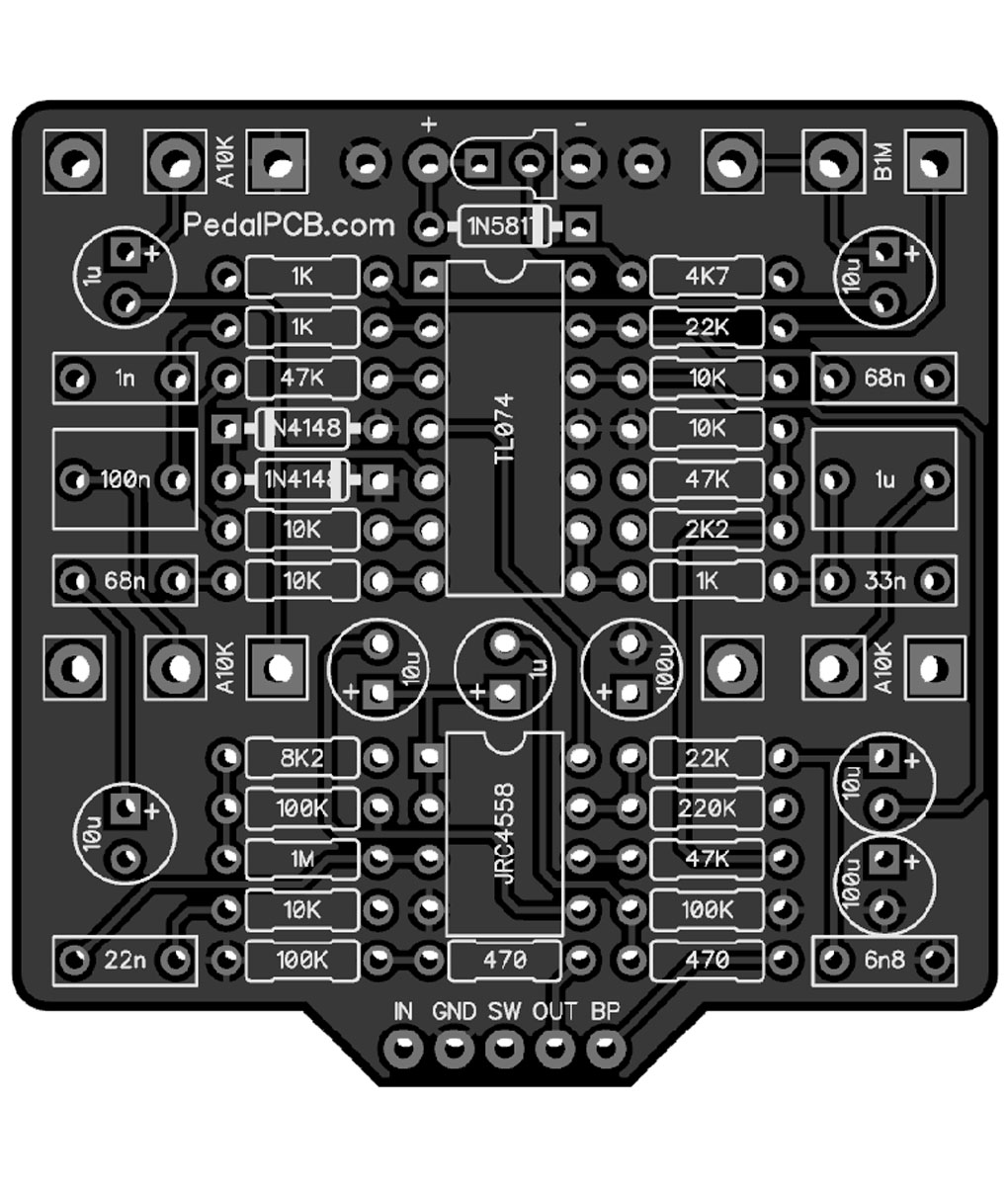 Breakstreet Overdrive - PedalPCB.com