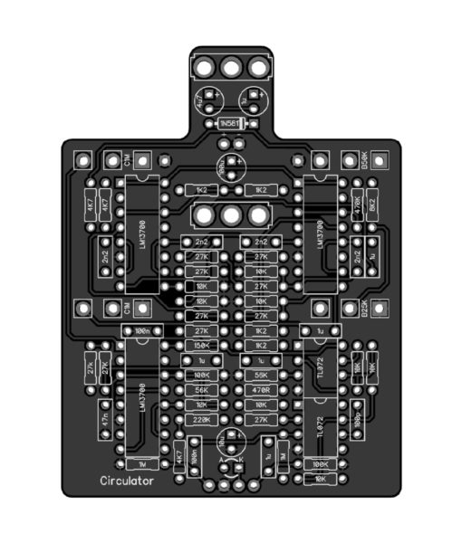 PedalPCB Circulator PCB