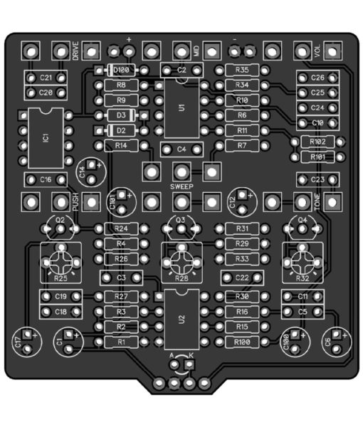 PedalPCB Blue Shoe Gai Pan PCB