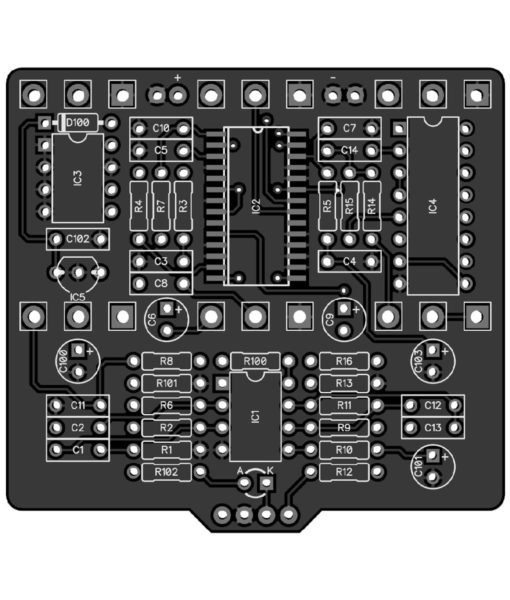 PedalPCB Deflector Reverb PCB