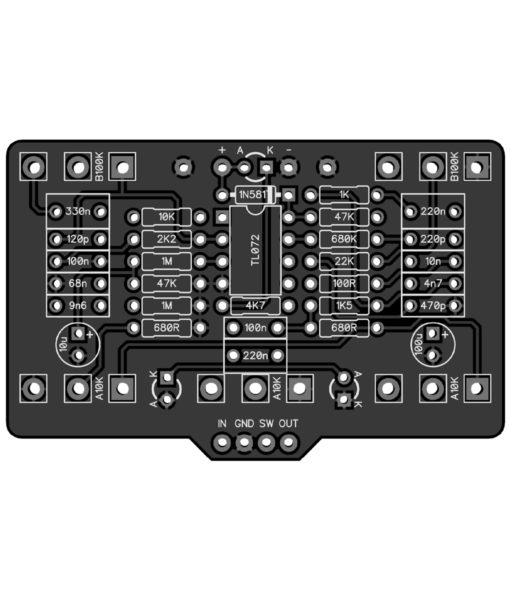 PedalPCB Guvernator Distortion PCB