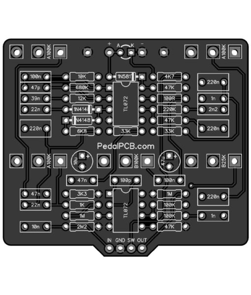 PedalPCB Oroku Drive PCB Preview