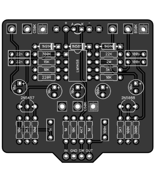 PedalPCB System Overdrive PCB
