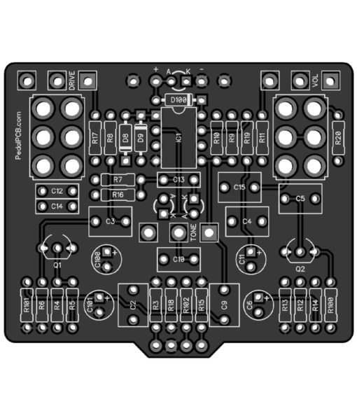 PedalPCB Actual Overdrive Jr PCB