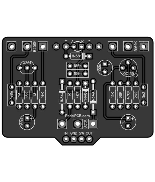 PedalPCB Carmine Overdrive PCB