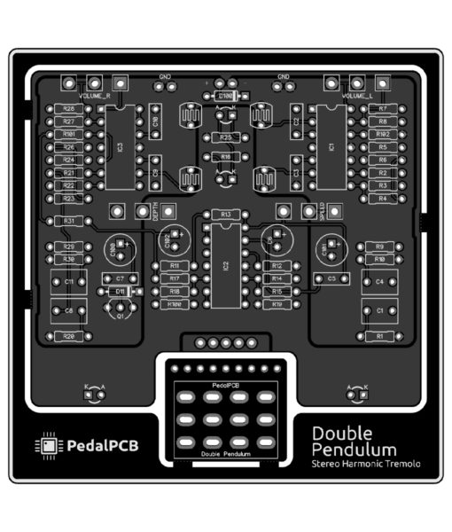 Double Pendulum Stereo Harmonic Tremolo