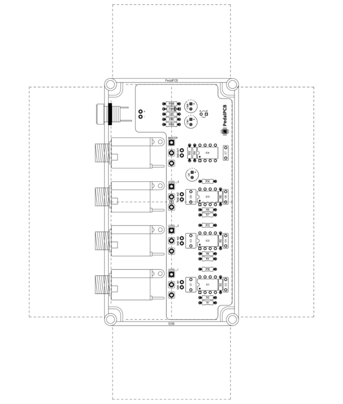 3-Channel Mixer - PedalPCB.com
