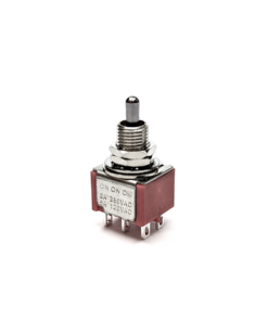 DPDT Toggle Switch (ON/ON/ON) - Short Bat