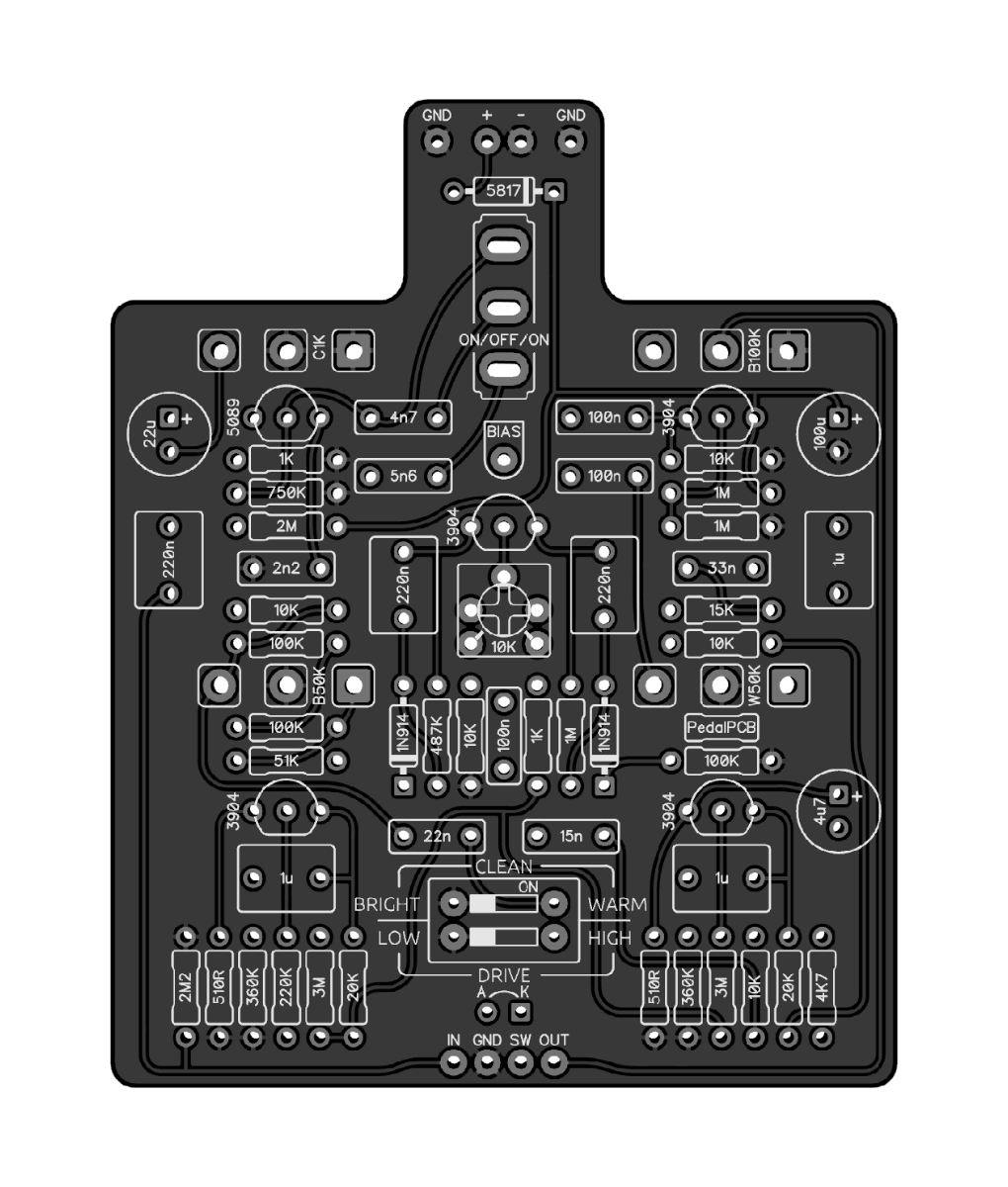 OctaKing Octave Fuzz - PedalPCB.com OctaKing Octave Fuzz - PedalPCB.com