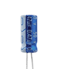 0.47uF / 50V Aluminum Electrolytic Capacitor