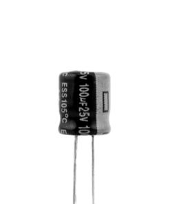 100uF / 35V Aluminum Electrolytic Capacitor