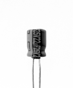 22uF / 25V Aluminum Electrolytic Capacitor