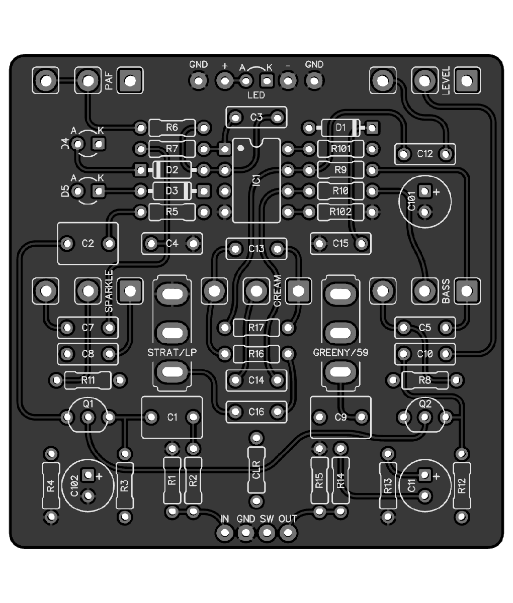 Bubble Burster Overdrive - PedalPCB.com